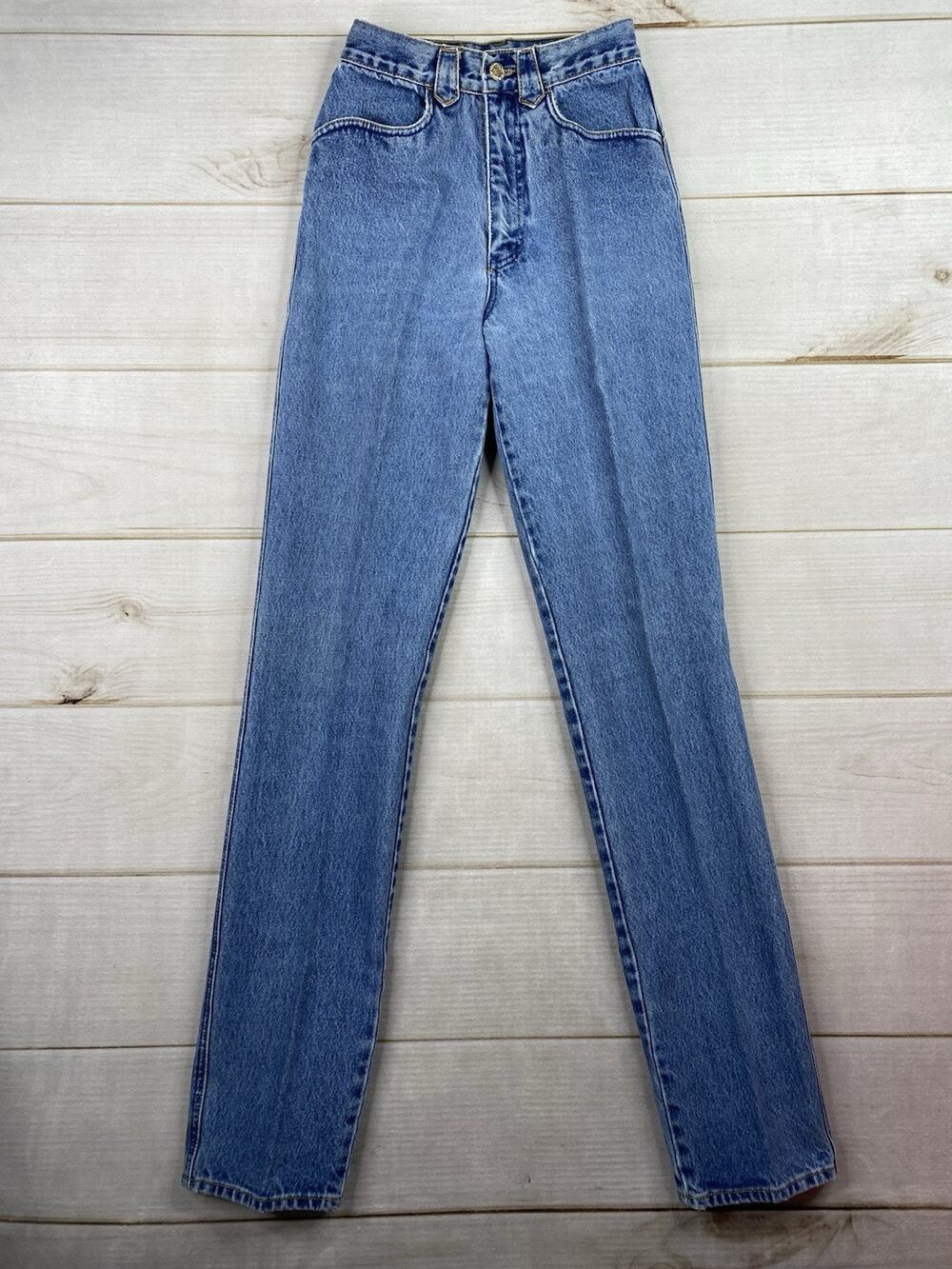 Vintage Lawman Jeans Womens Jr 3 Western Denim High Rise 35” Inseam Bareback